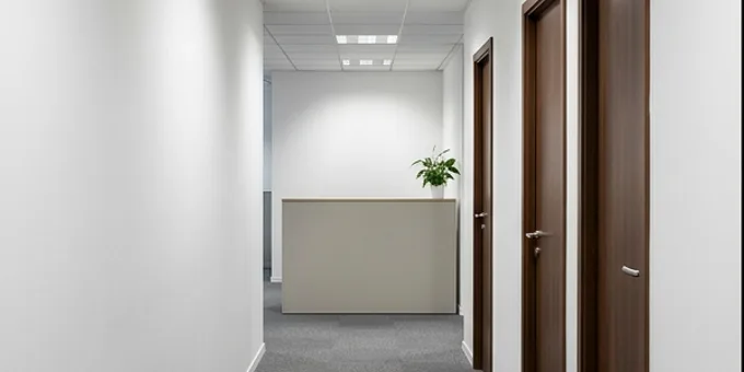 Avant : Bureaux — signalétique complète