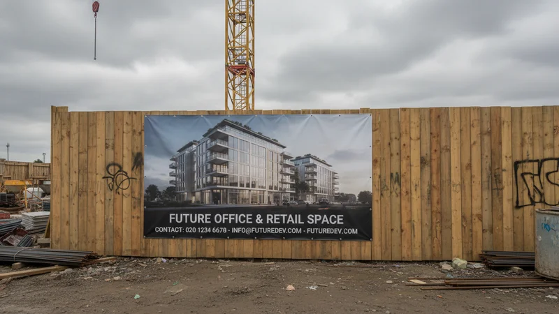 Le chantier qui fait sa pub